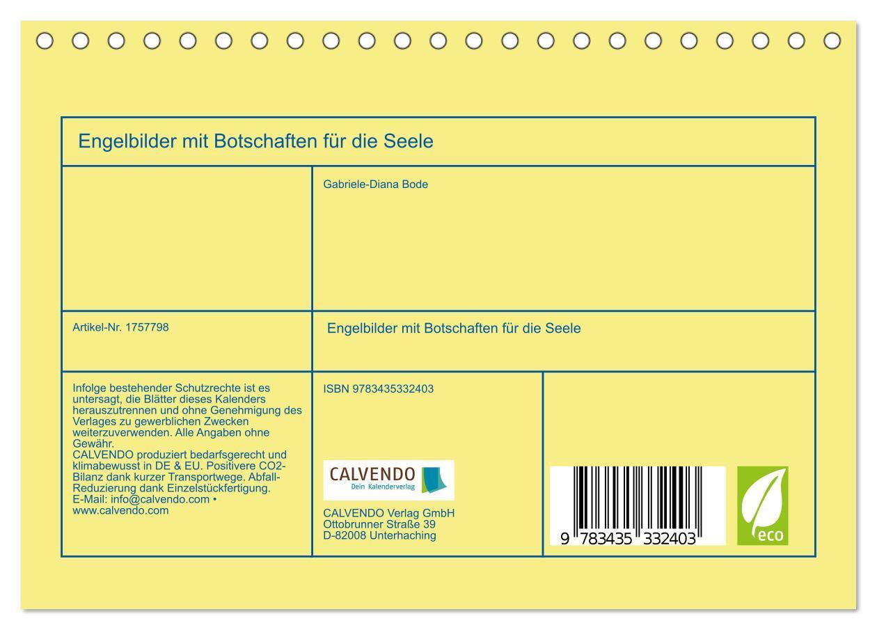 Bild: 9783435332403 | Engelbilder mit Botschaften für die Seele (Tischkalender 2025 DIN...