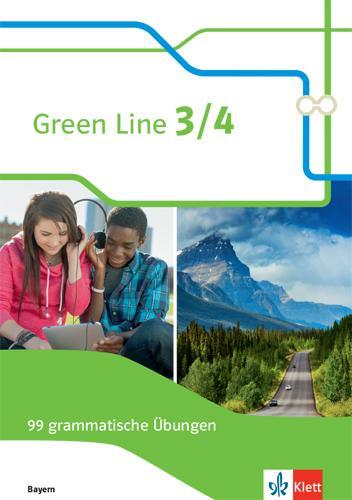 Cover: 9783128030944 | Green Line 3/4. 99 grammatische Übungen mit Lösungen 7./8. Klasse....