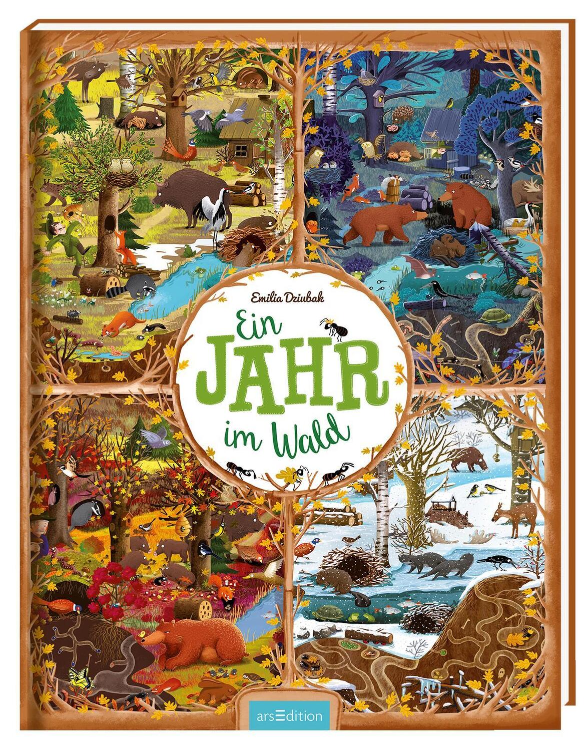 Cover: 9783845813240 | Ein Jahr im Wald | Emilia Dziubak | Buch | Hardcover | 32 S. | Deutsch