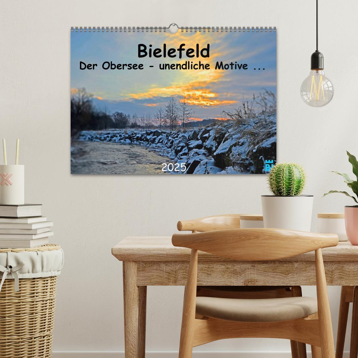 Bild: 9783435219605 | Bielefeld - Der Obersee - unendliche Motive... (Wandkalender 2025...