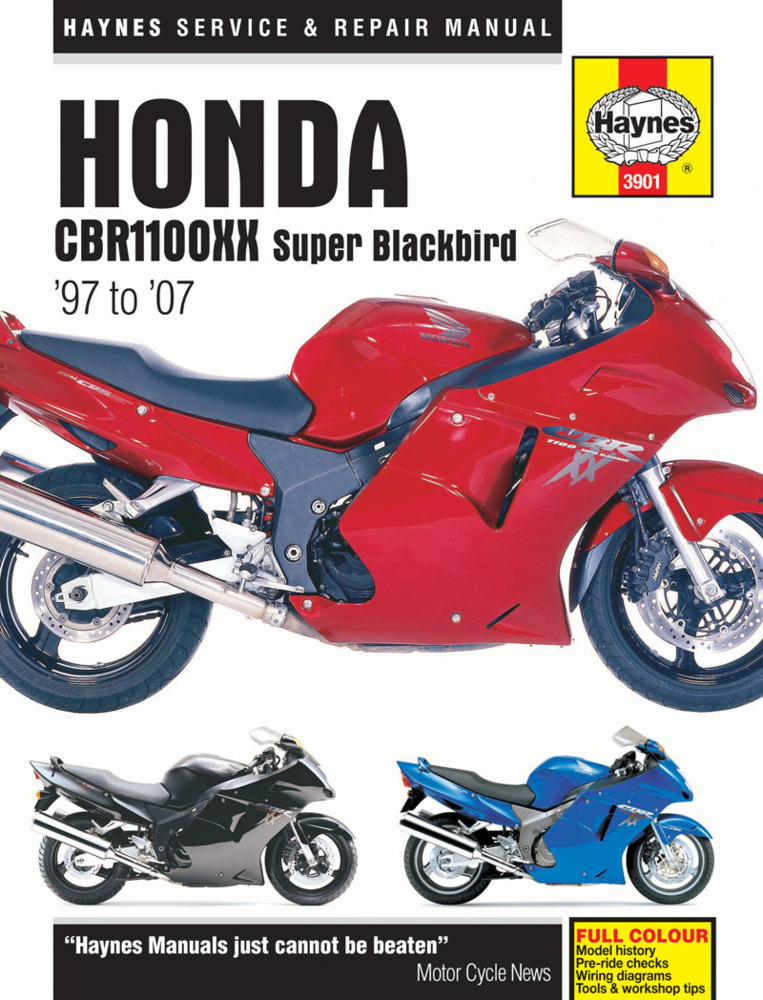 Cover: 9781785210525 | Honda CBR1100XX Super Blackbird (97-07) | 97-07 | Haynes Publishing