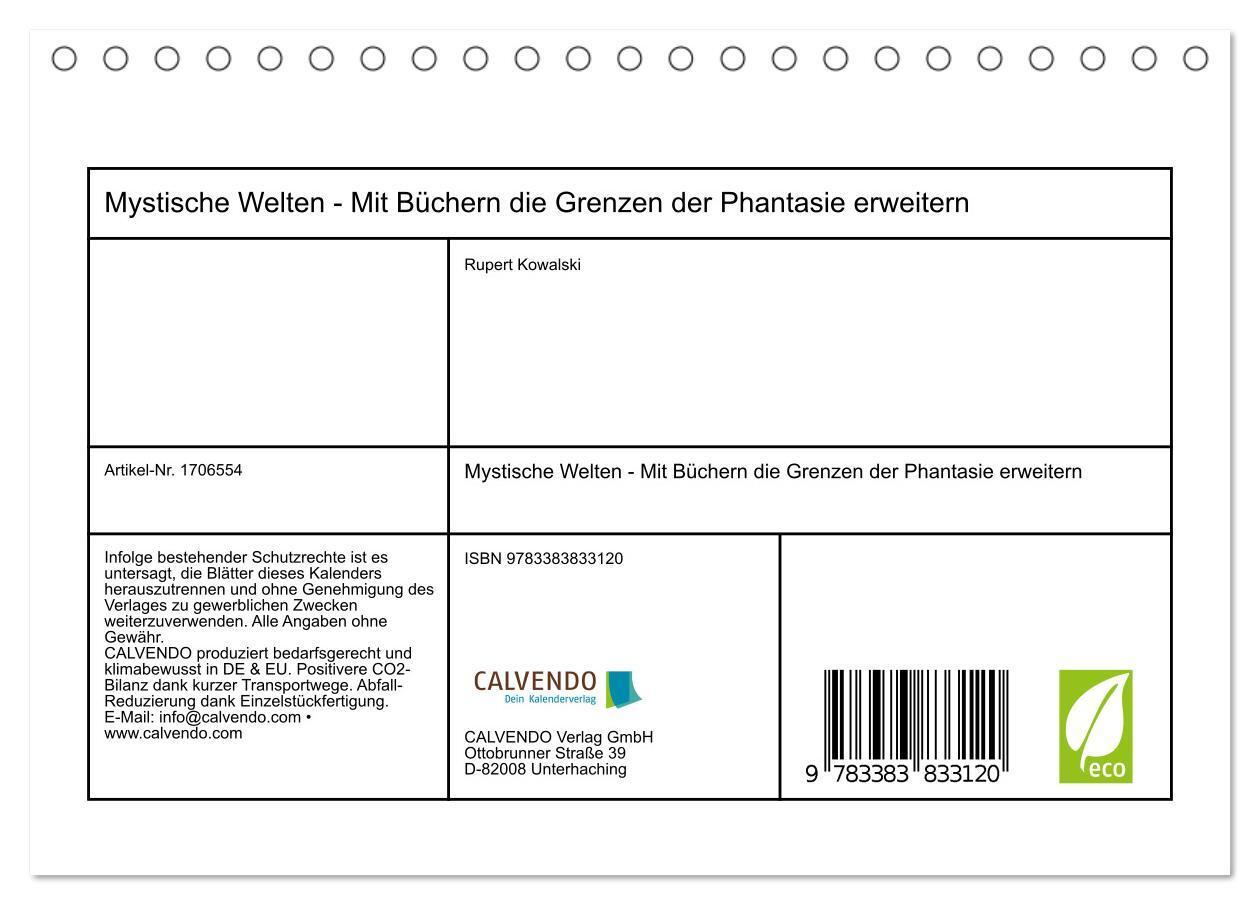 Bild: 9783383833120 | Mystische Welten - Mit Büchern die Grenzen der Phantasie erweitern...