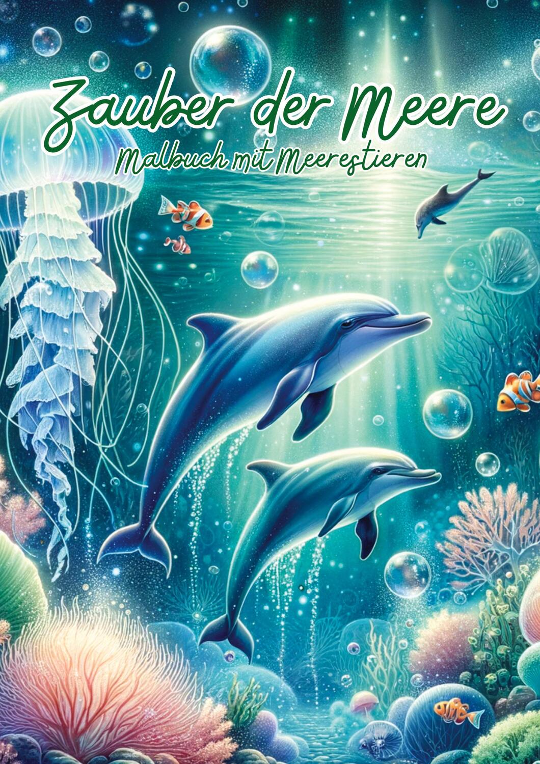 Cover: 9783384052407 | Zauber der Meere | Malbuch mit Meerestieren | Diana Kluge | Buch