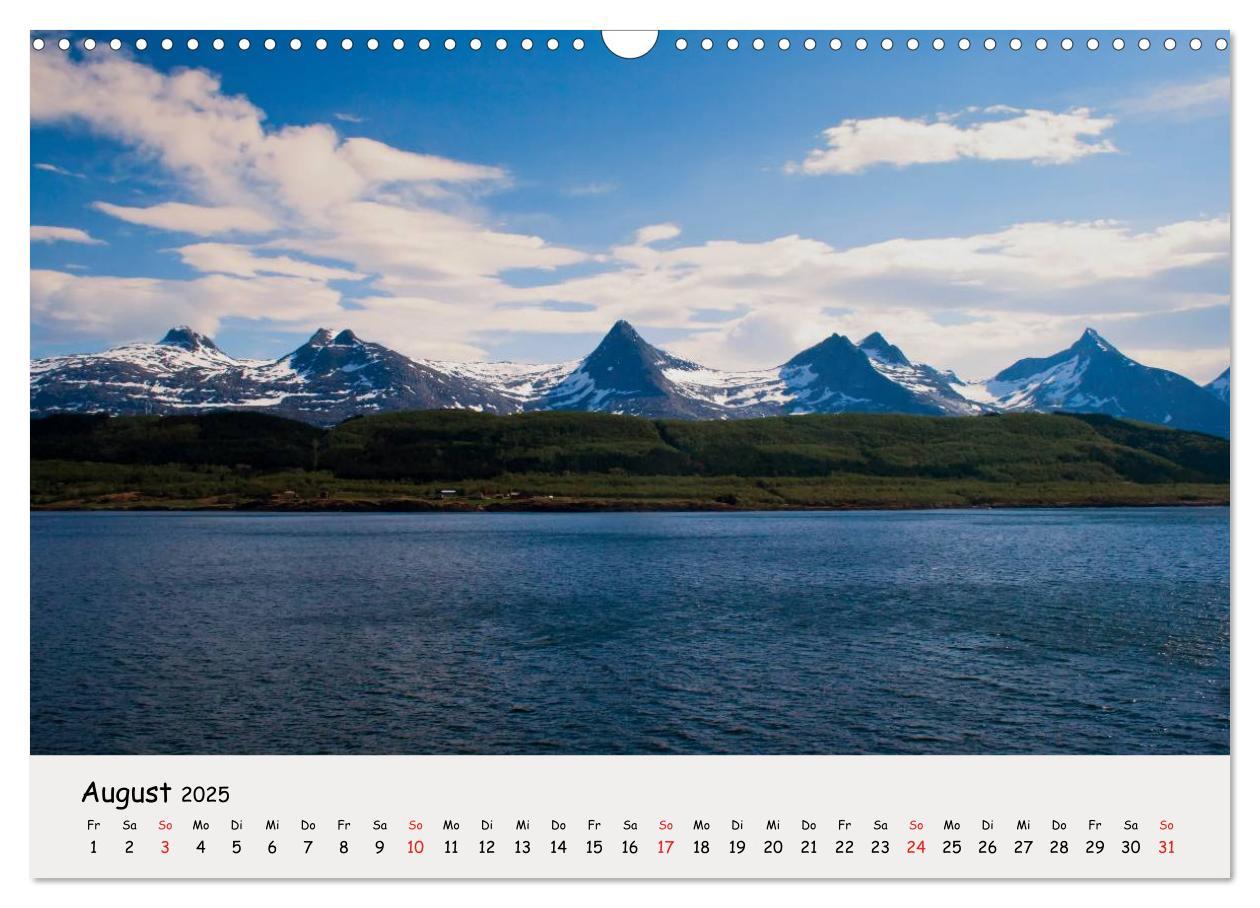 Bild: 9783435791354 | Auf dem Weg zum Nordkap (Wandkalender 2025 DIN A3 quer), CALVENDO...