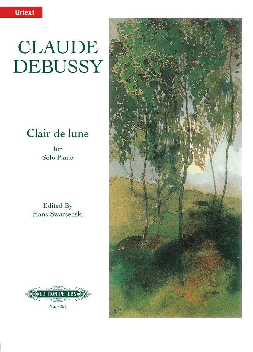 Cover: 9790577082530 | Clair de Lune from Suite Bergamasque for Piano | Urtext, Sheet | Buch