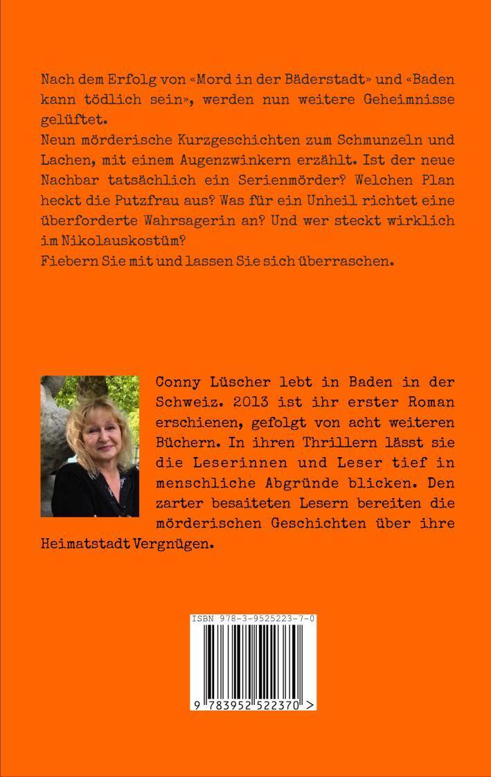 Rückseite: 9783952522370 | Mörderische Turbulenzen | in der Bäderstadt | Conny Lüscher | Buch