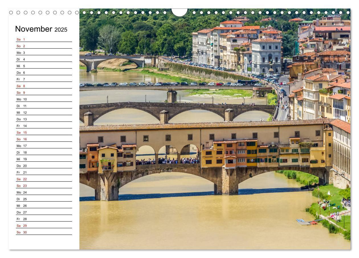 Bild: 9783435455553 | Impressionen aus FLORENZ (Wandkalender 2025 DIN A3 quer), CALVENDO...