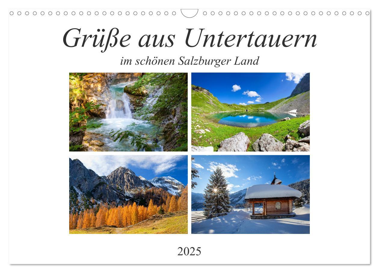 Cover: 9783435163472 | Grüße aus Untertauern (Wandkalender 2025 DIN A3 quer), CALVENDO...