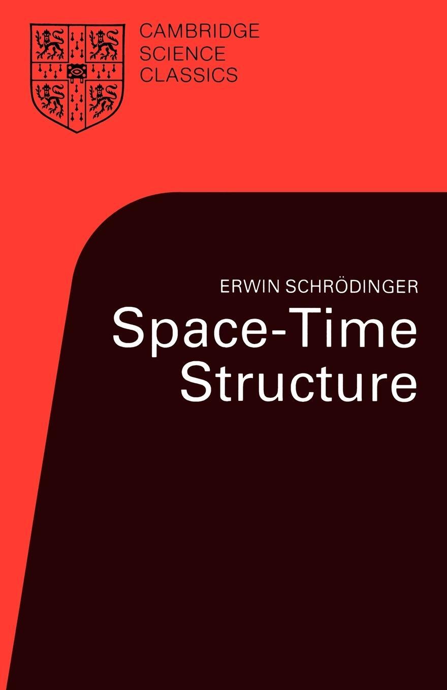 Cover: 9780521315203 | Space-Time Structure | Erwin Schrodinger (u. a.) | Taschenbuch | 1985