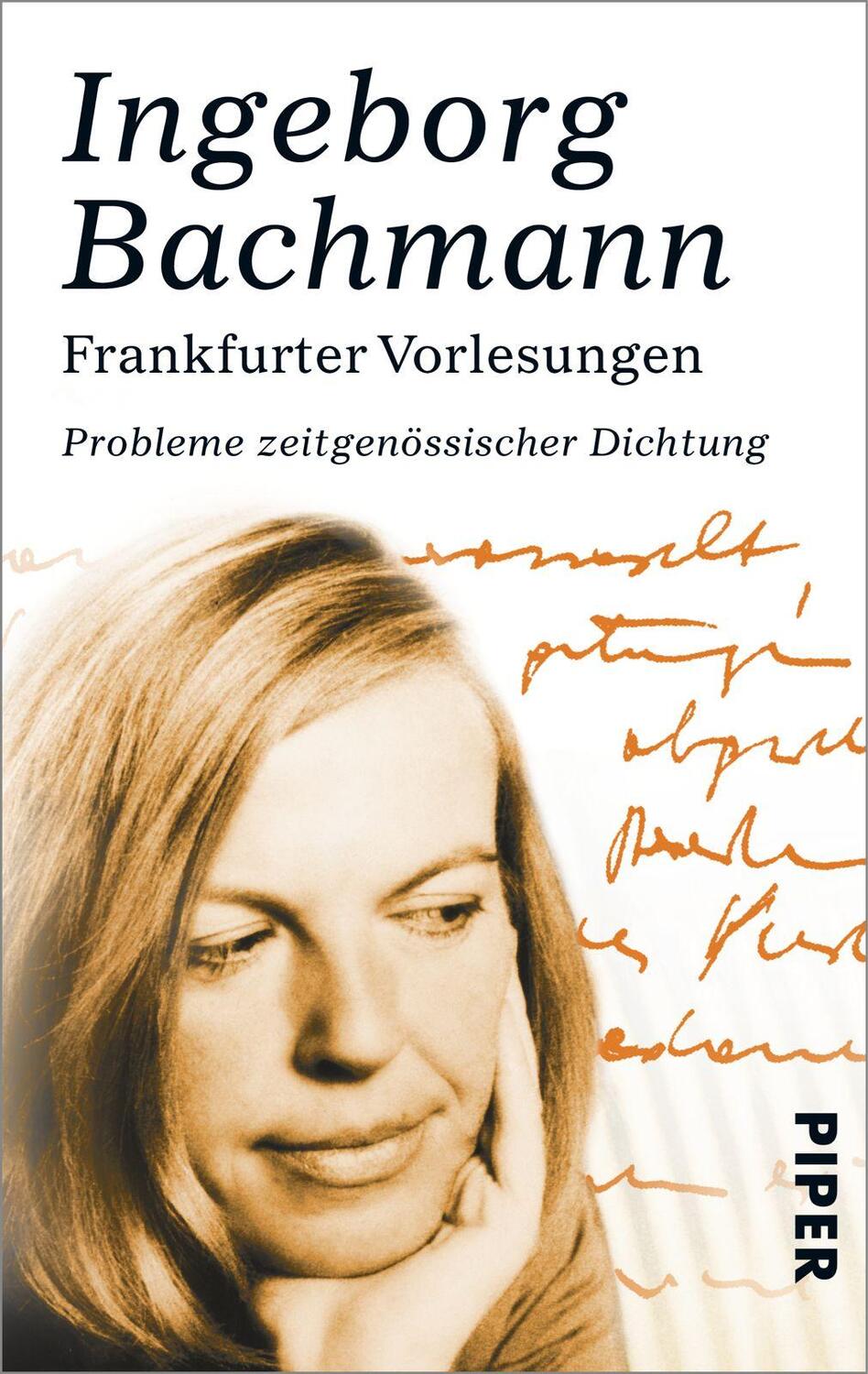 Cover: 9783492272032 | Frankfurter Vorlesungen | Probleme zeitgenössischer Dichtung | Buch