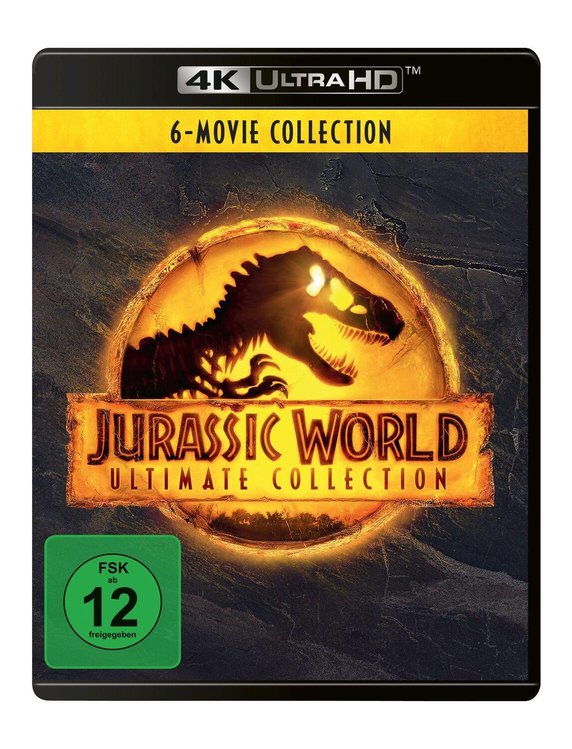 Cover: 5053083265687 | JURASSIC WORLD ULTIMATE COLLECTION UHD | Kathleen Kennedy (u. a.)