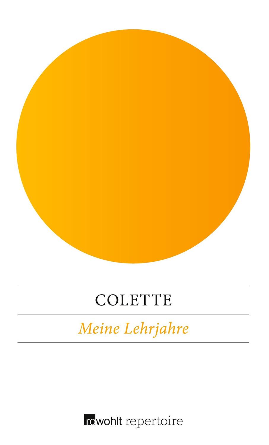 Cover: 9783688102099 | Meine Lehrjahre | Colette | Taschenbuch | Paperback | 126 S. | Deutsch