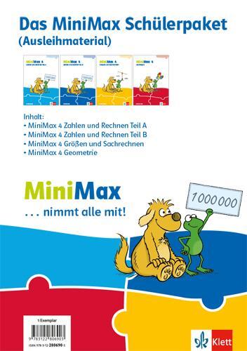 Cover: 9783122806903 | MiniMax 4.Paket für Lernende (4 Themenhefte: Zahlen und Rechnen A,...