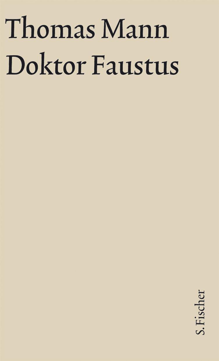 Cover: 9783100483379 | Doktor Faustus. Große kommentierte Frankfurter Ausgabe. Textband