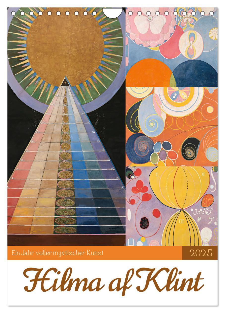 Cover: 9783383959493 | Hilma af Klint - Ein Jahr voller mystischer Kunst (Wandkalender...