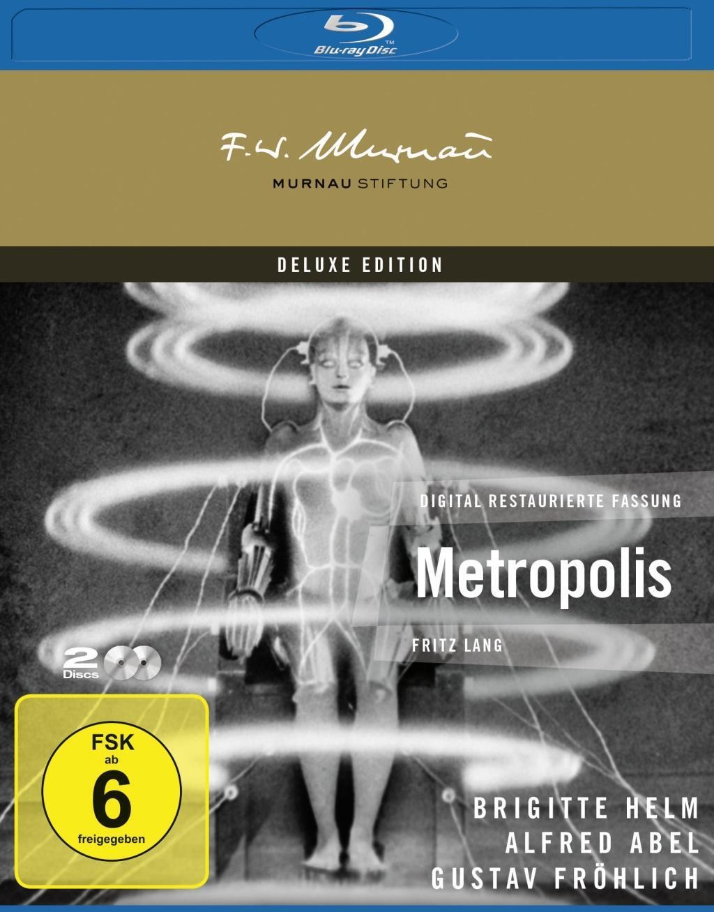 Cover: 4013575702015 | Metropolis BD | Deluxe Edition, Murnau Stiftung | Fritz Lang | Blu-ray