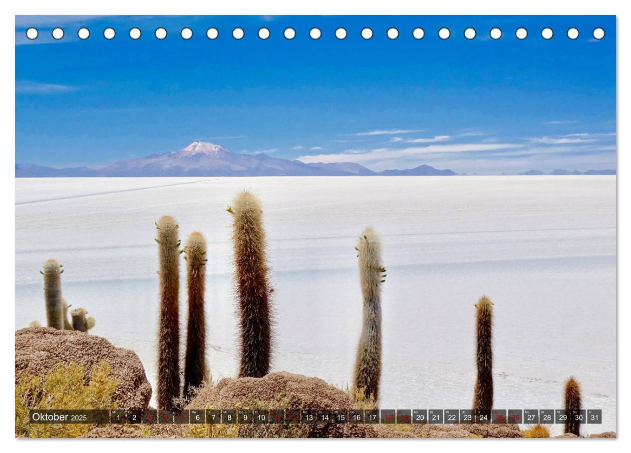 Bild: 9783435339617 | Peru Bolivien Chile (Tischkalender 2025 DIN A5 quer), CALVENDO...