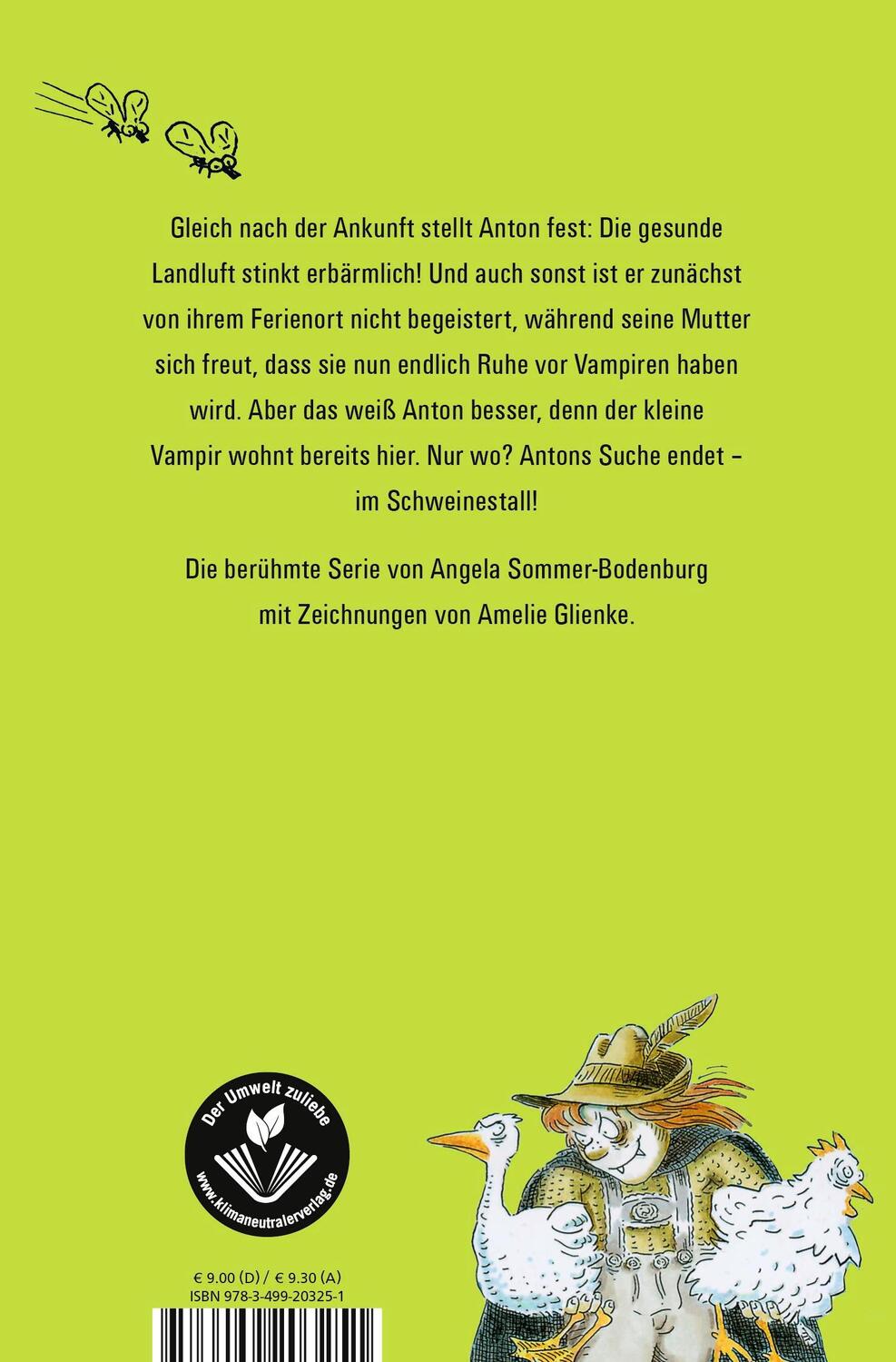 Rückseite: 9783733508081 | Der kleine Vampir auf dem Bauernhof | Angela Sommer-Bodenburg | Buch