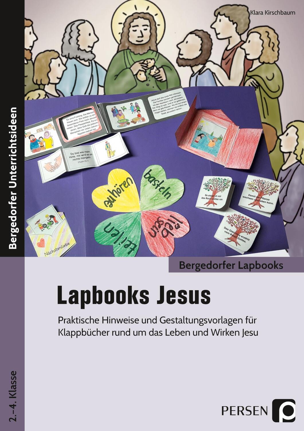 Cover: 9783403206866 | Lapbooks: Jesus - 2.-4. Klasse | Klara Kirschbaum | Broschüre | 2021
