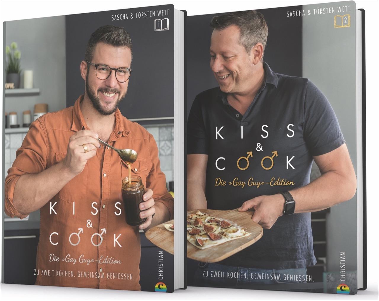 Cover: 9783959614078 | Kiss &amp; Cook: Die »Gay Guy«-Edition | Sascha Und Torsten Wett | Buch