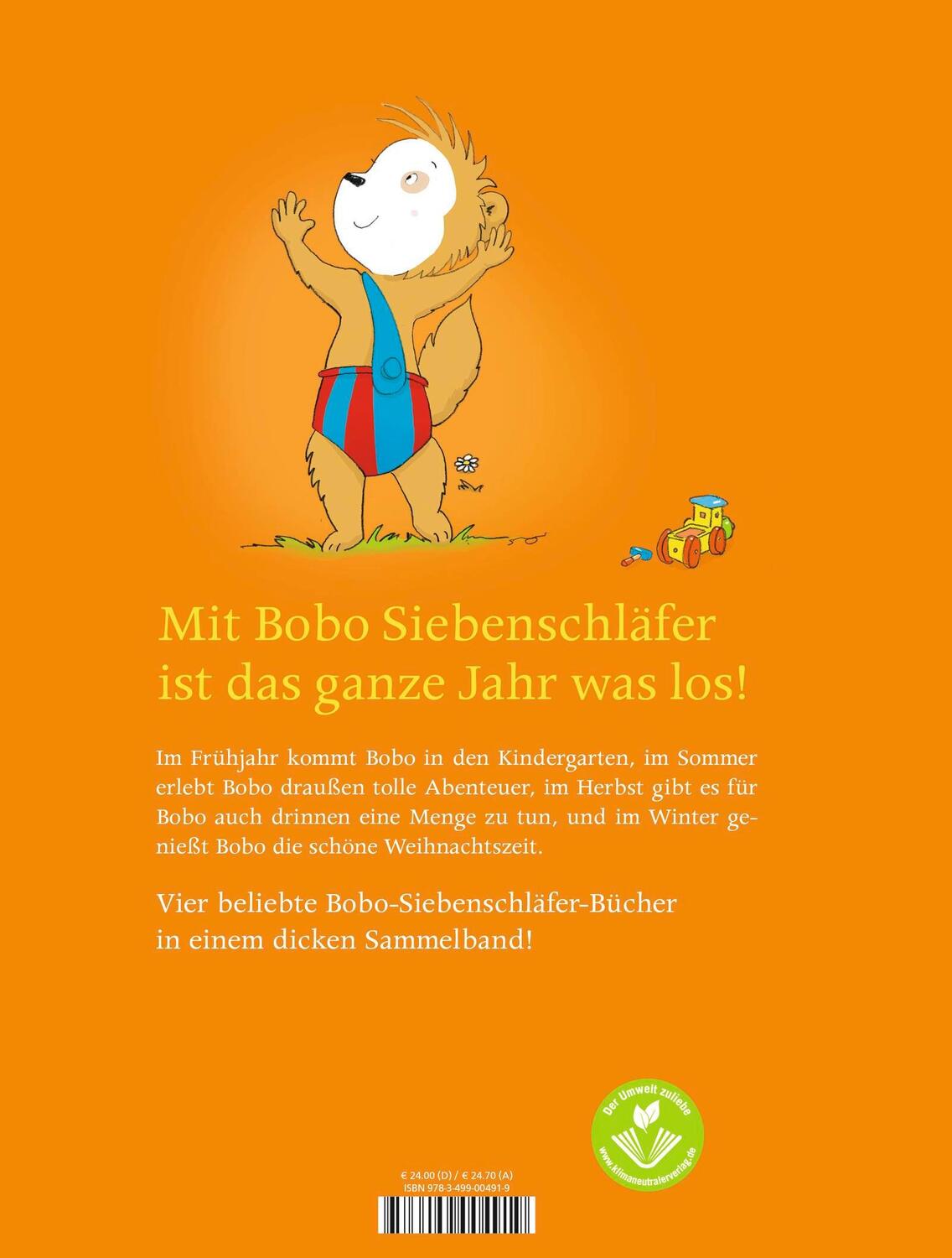 Rückseite: 9783757100766 | Mit Bobo Siebenschläfer durch das Jahr | Markus Osterwalder | Buch