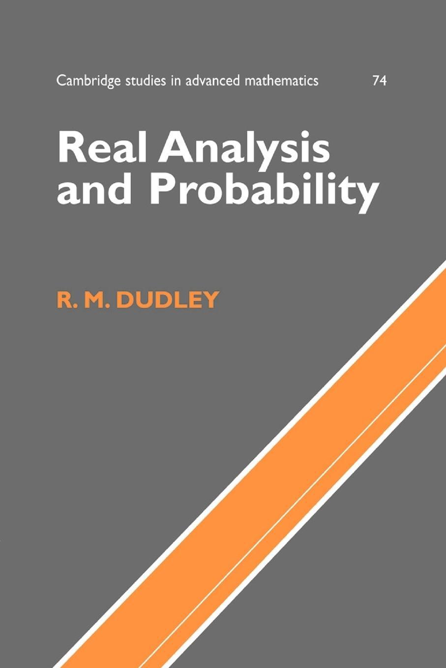 Cover: 9780521007542 | Real Analysis and Probability | R. M. Dudley | Taschenbuch | Paperback