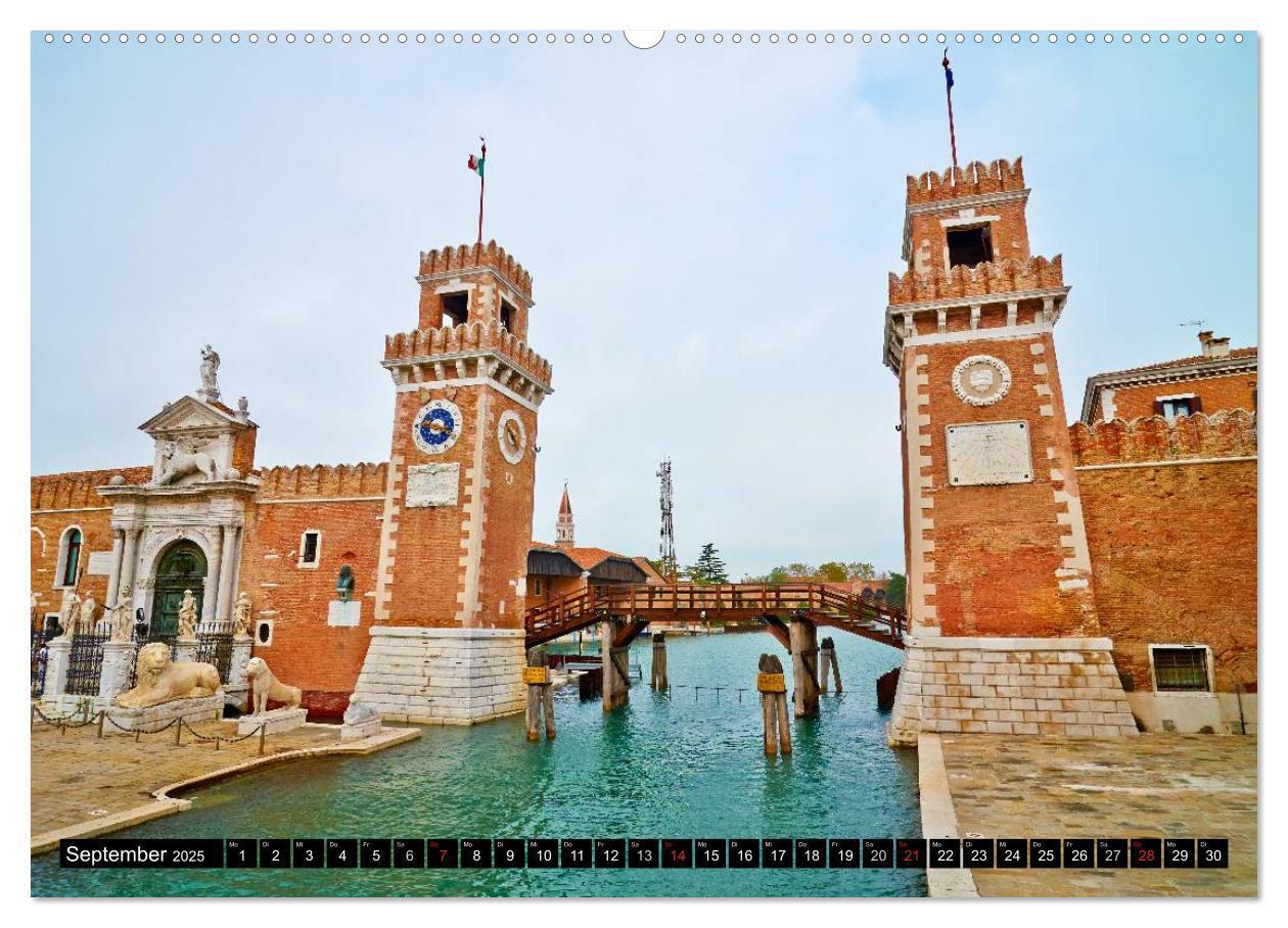 Bild: 9783435645633 | Besuch in Venedig (Wandkalender 2025 DIN A2 quer), CALVENDO...