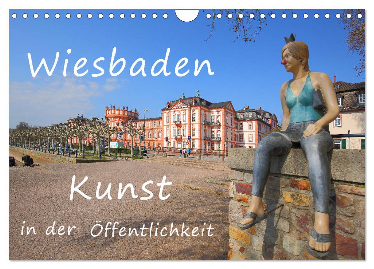 Cover: 9783435130276 | Wiesbaden Kunst in der Öffentlichkeit (Wandkalender 2025 DIN A4...