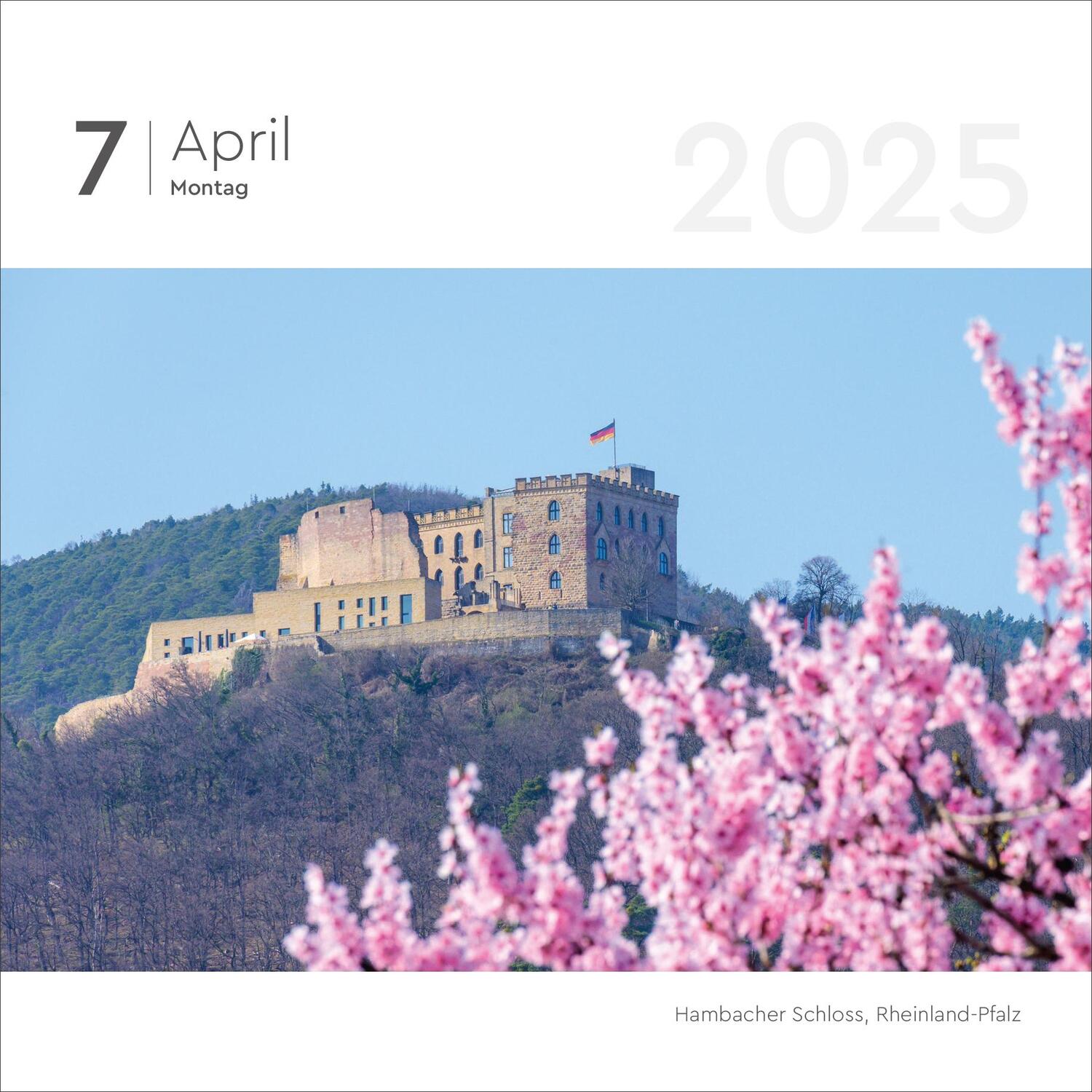 Bild: 9783965913813 | Deutschland - KUNTH 365-Tage-Abreißkalender 2025 | Kalender | 368 S.