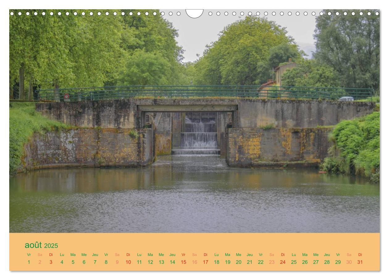 Bild: 9781325956470 | Croisière sur le Canal du Midi (Calendrier mural 2025 DIN A3...