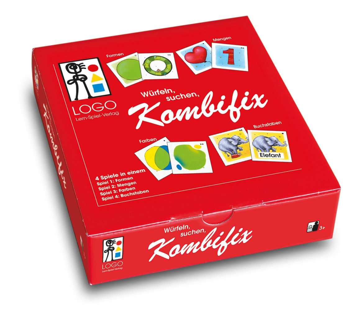 Cover: 4250022930236 | Kombifix (Kinderspiel) | In Spielebox | 2011 | LOGO Lern-Spiel-Verlag