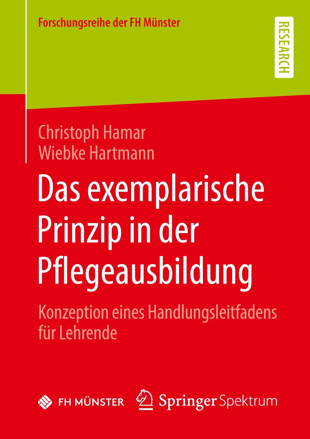 Cover: 9783658383404 | Das exemplarische Prinzip in der Pflegeausbildung | Hamar (u. a.)