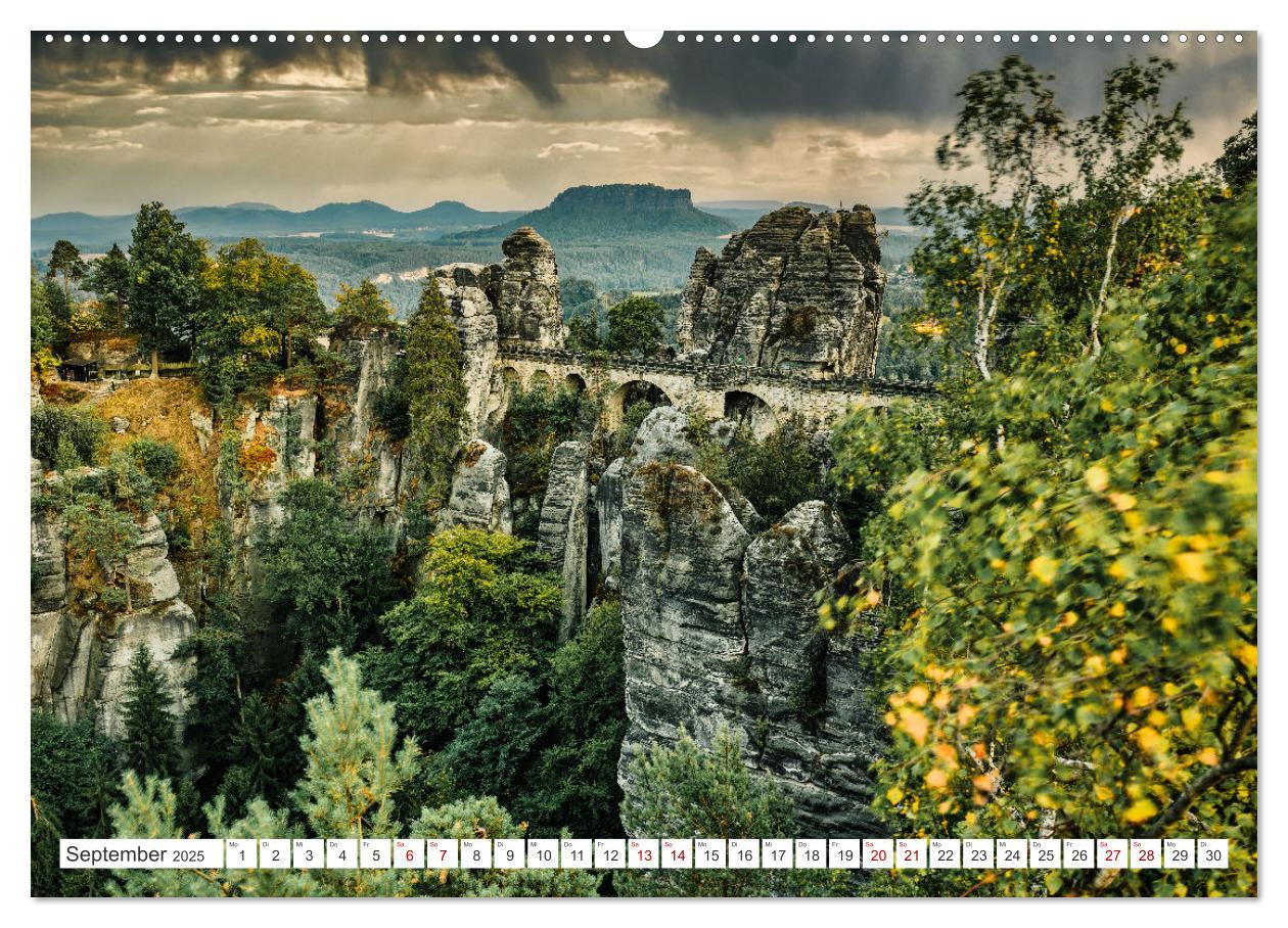 Bild: 9783435379422 | Dresden und Elbsandsteingebirge (Wandkalender 2025 DIN A2 quer),...