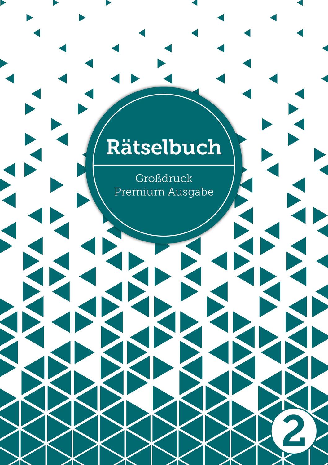 Cover: 9783964439437 | Deluxe Rätselbuch Band 2. Rätselblock für Erwachsene, Senioren und...