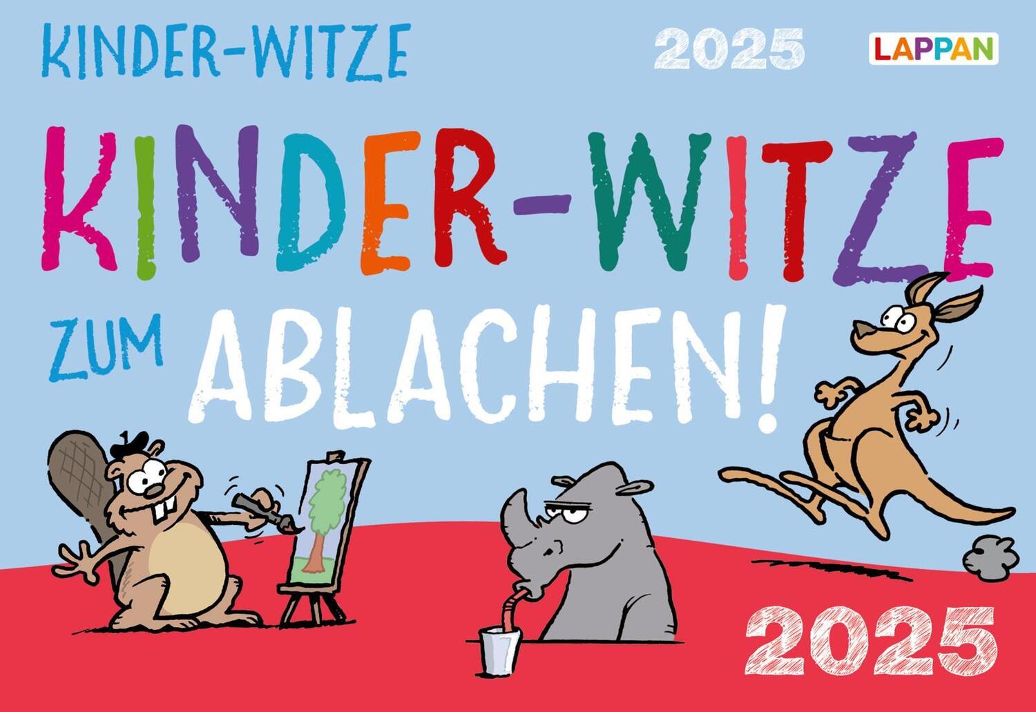 Cover: 9783830321286 | Kinder-Witze zum Ablachen! 2025: Mein Kalender für jeden Tag | 640 S.