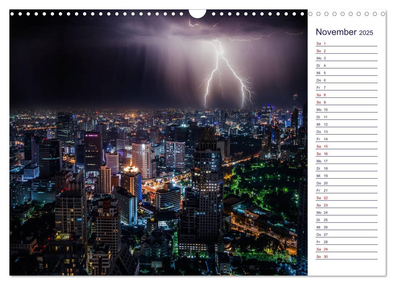 Bild: 9783435260393 | Faszination Blitze beeindruckende Fotos (Wandkalender 2025 DIN A3...