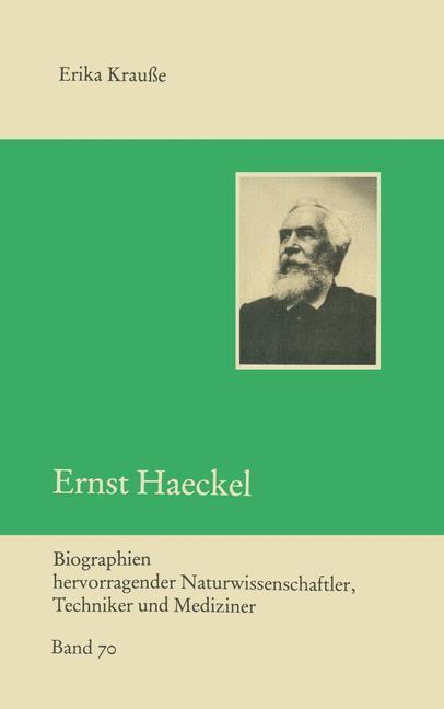 Cover: 9783322003928 | Ernst Haeckel | Erika Krausse | Taschenbuch | Paperback | 152 S.