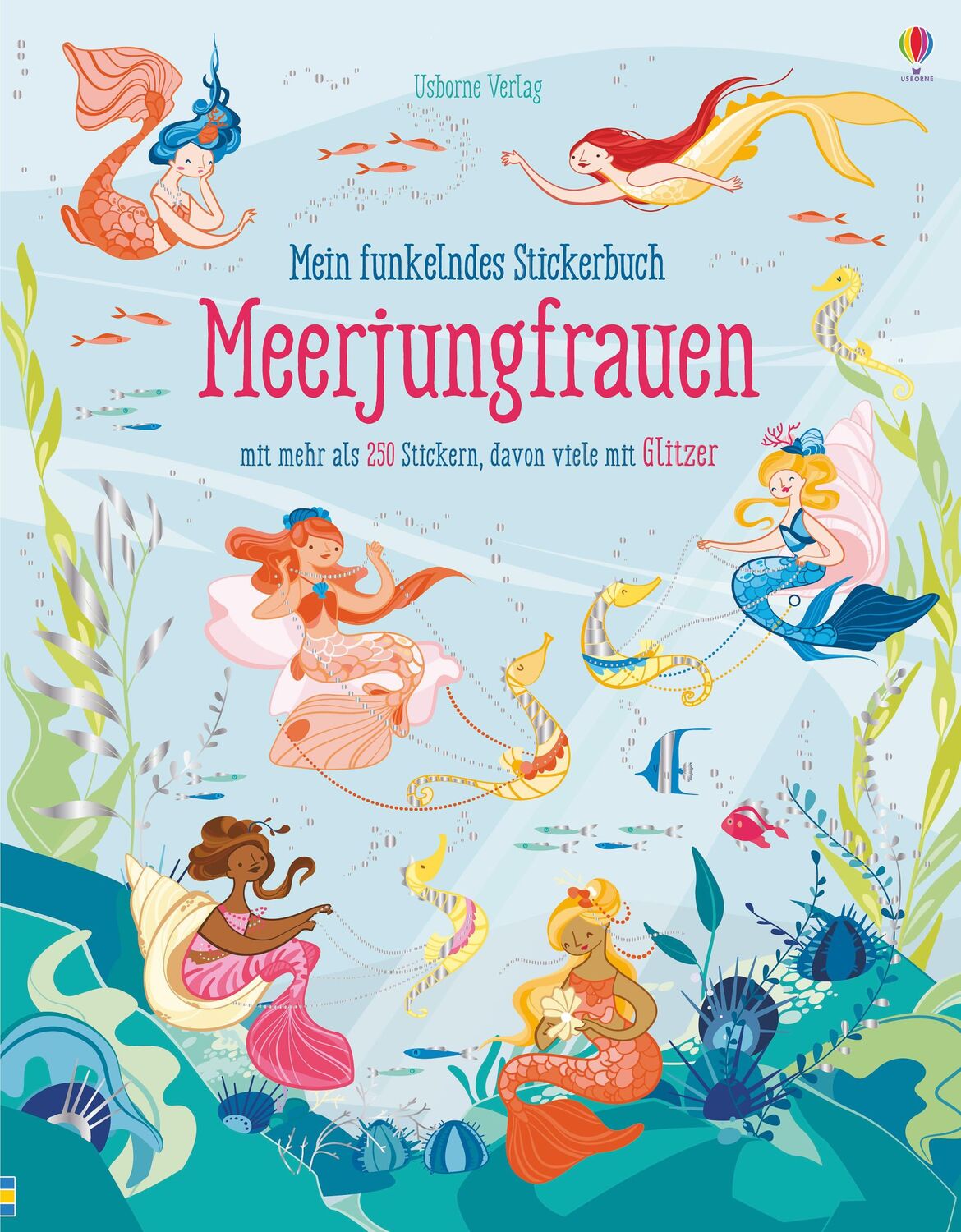 Cover: 9781789410914 | Mein funkelndes Stickerbuch: Meerjungfrauen | Fiona Watt | Taschenbuch