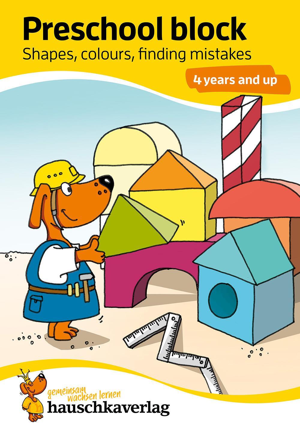 Cover: 9783881007382 | Kindergarten Activity Book from age 4 years - Shapes, colours, spot...