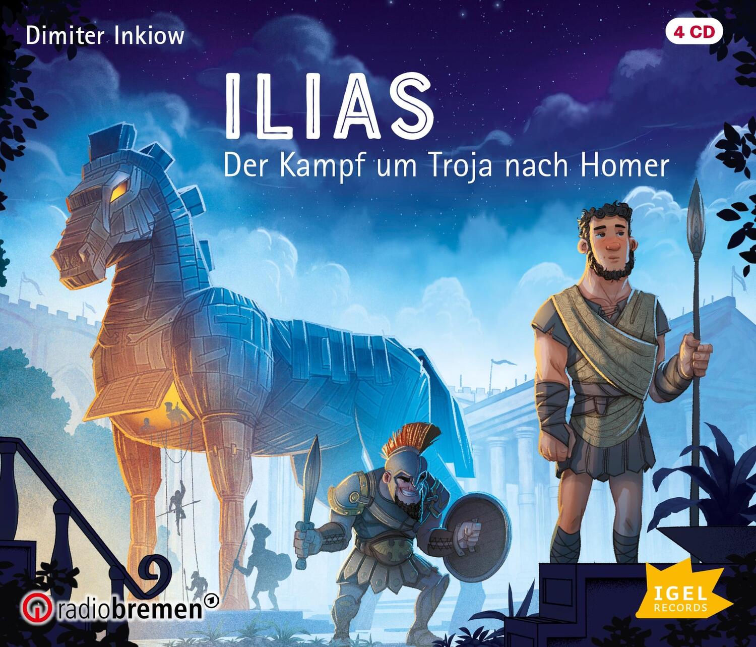 Cover: 9783985200122 | Ilias | Der Kampf um Troja nach Homer | Dimiter Inkiow | Audio-CD