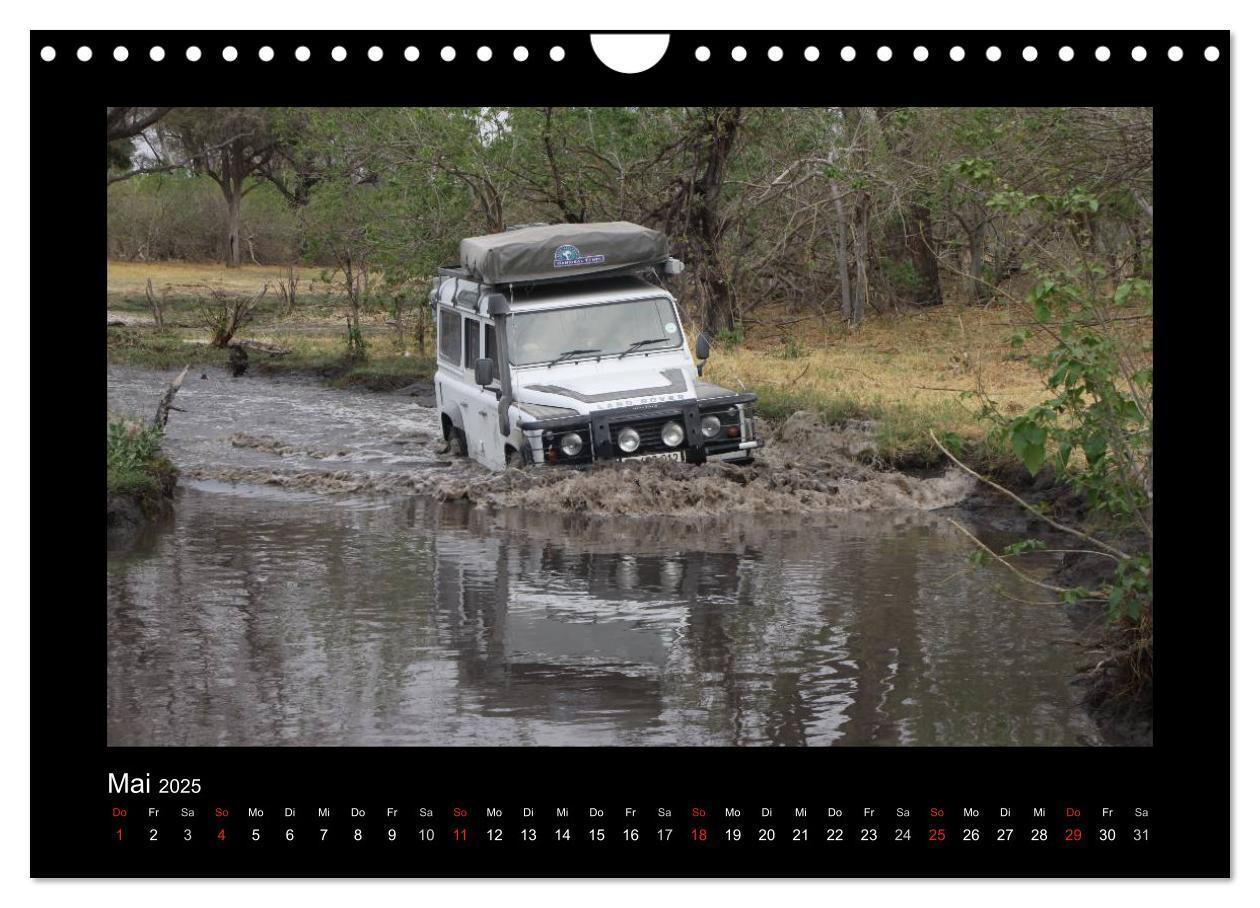 Bild: 9783435754014 | Land Rover Defender - Unterwegs in Afrika (Wandkalender 2025 DIN A4...