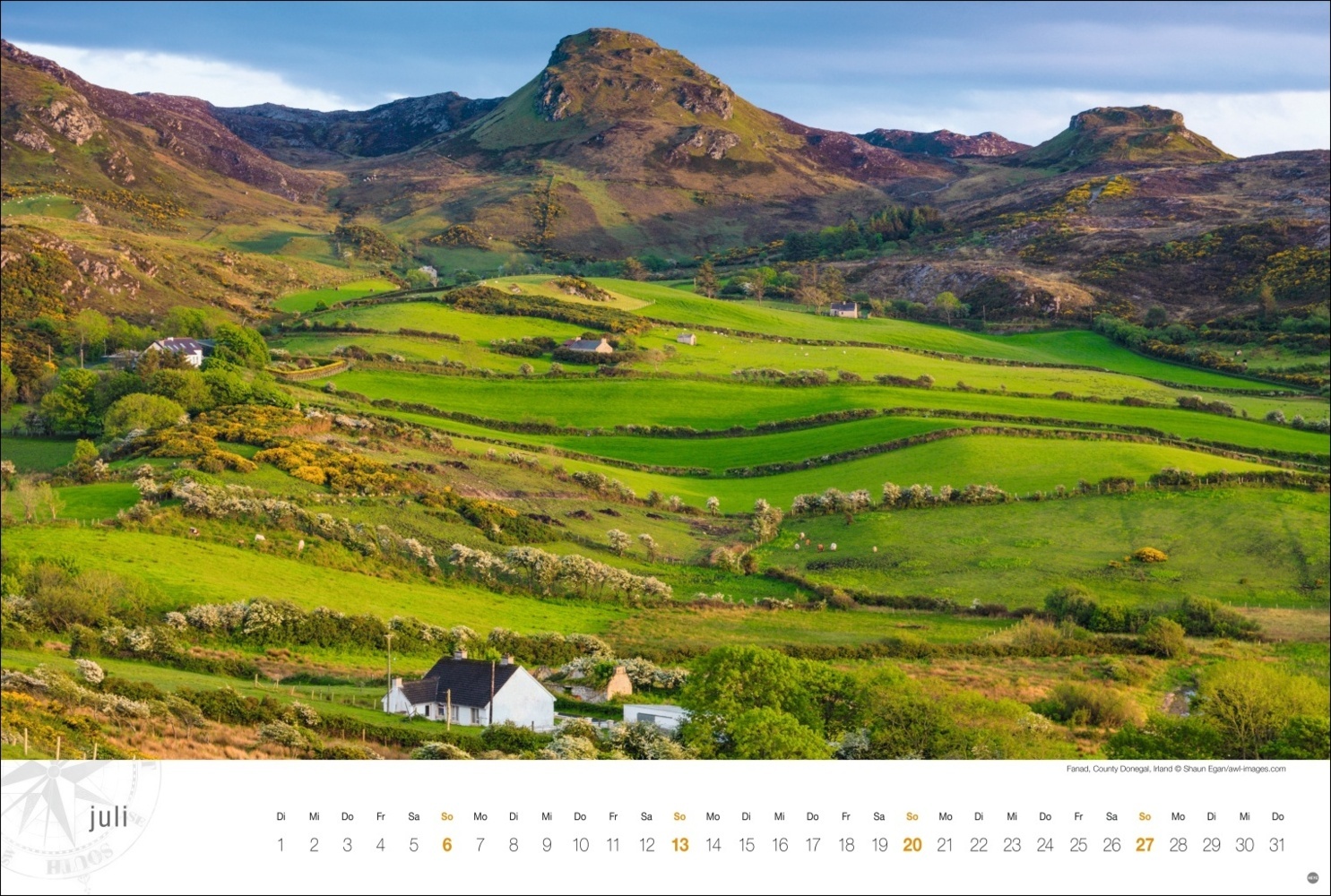 Bild: 9783756404889 | Irland Globetrotter Kalender 2025 - Von rauen Küsten und grünen Hügeln