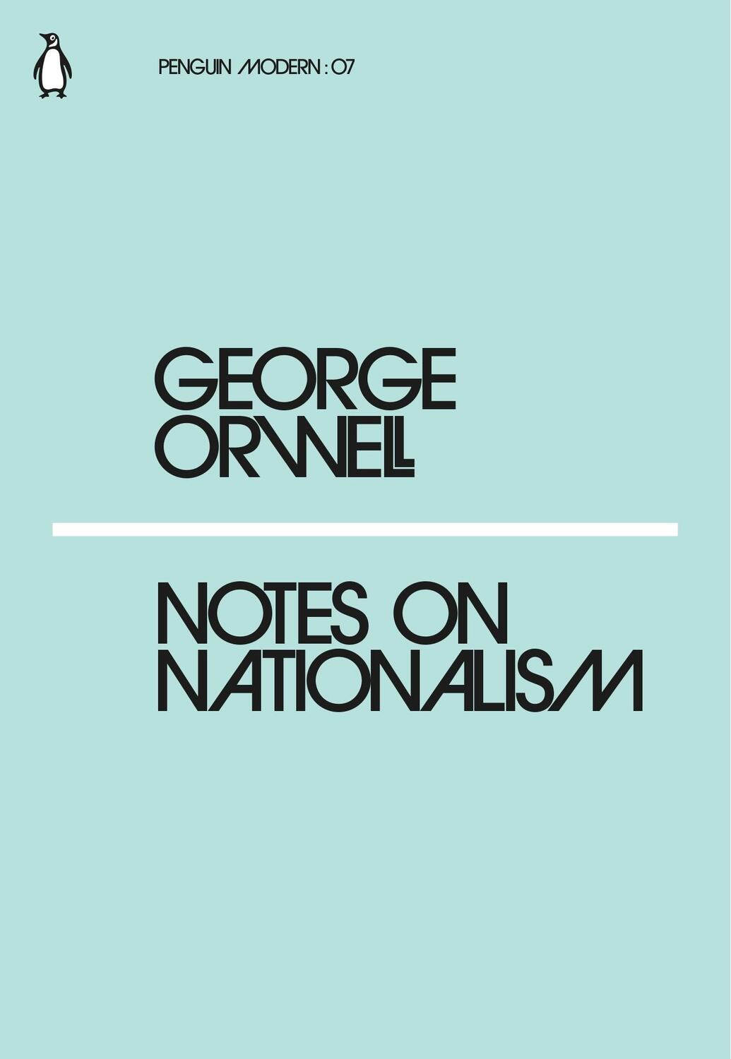 Cover: 9780241339565 | Notes on Nationalism | George Orwell | Taschenbuch | Penguin Modern