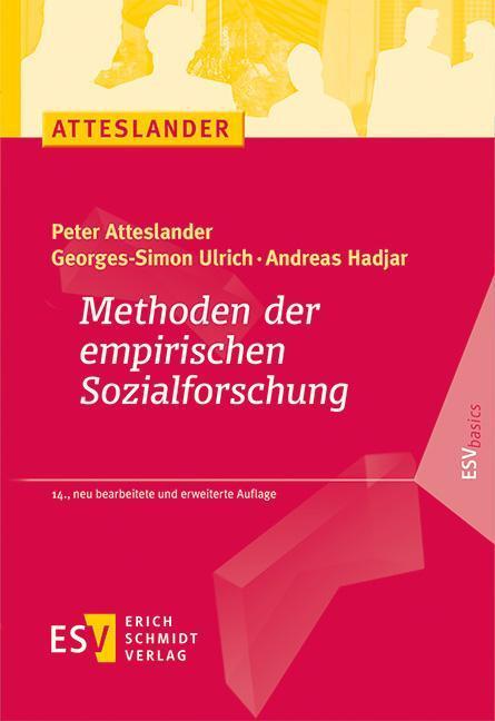 Cover: 9783503212767 | Methoden der empirischen Sozialforschung | Peter Atteslander (u. a.)