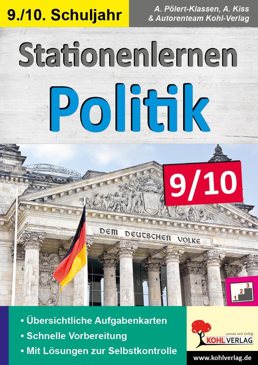 Cover: 9783960401742 | Stationenlernen Politik / Klasse 9-10 | Taschenbuch | Stationenlernen