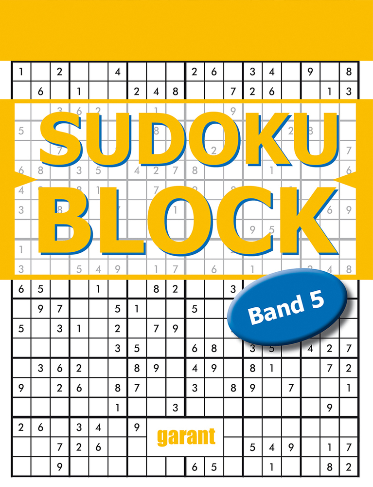 Cover: 9783735920379 | Sudoku Block. Bd.5 | Taschenbuch | Geblockt | 396 S. | Deutsch | 2020