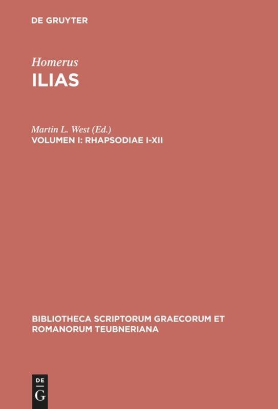 Cover: 9783598714306 | Rhapsodiae I-XII | Homerus | Buch | ISSN | HC runder Rücken kaschiert