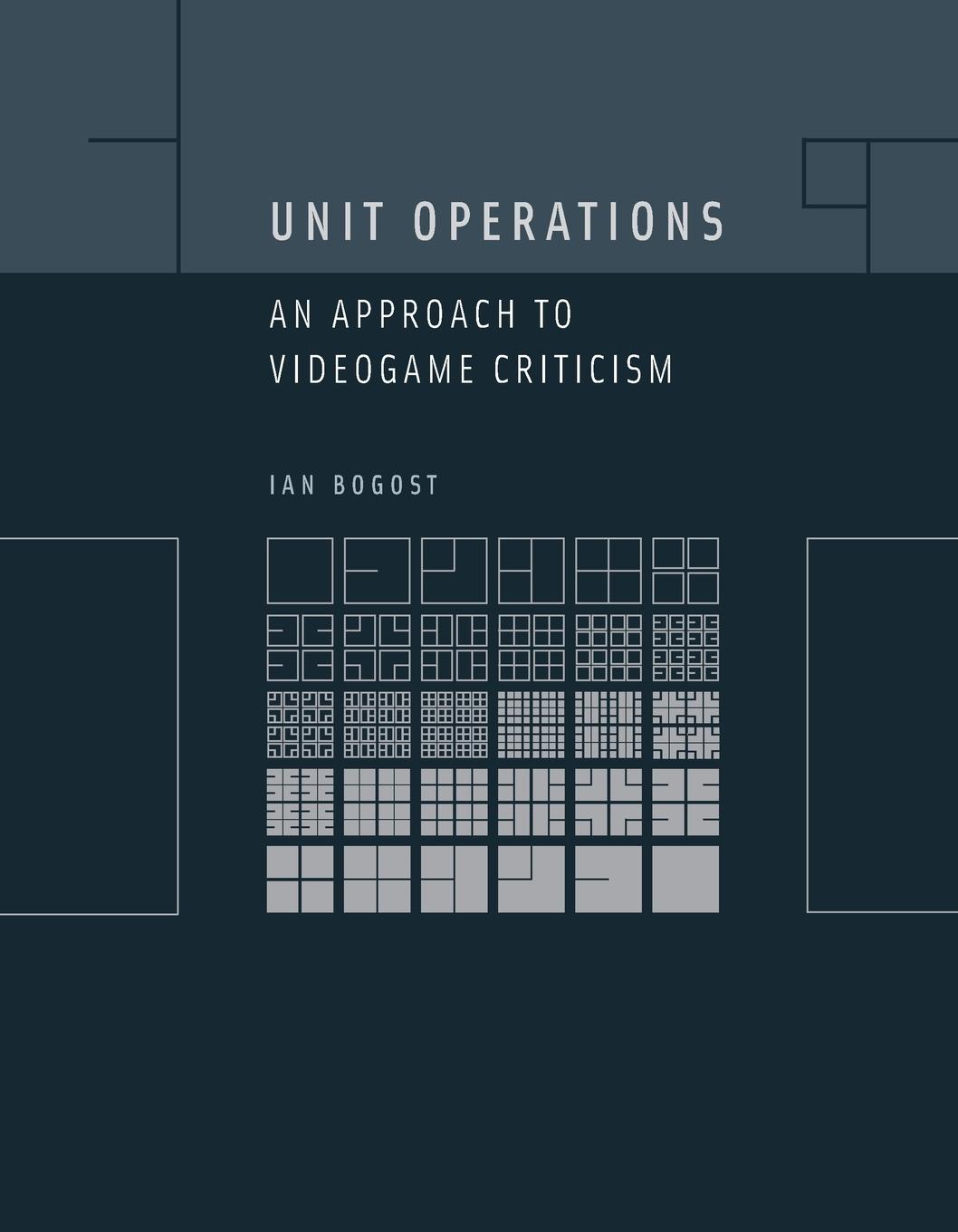 Cover: 9780262524872 | Unit Operations | An Approach to Videogame Criticism | Ian Bogost