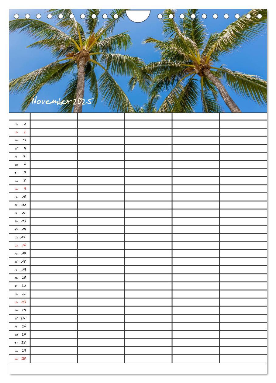 Bild: 9783457027301 | Idyllisches Florida / Familienplaner (Wandkalender 2025 DIN A4...