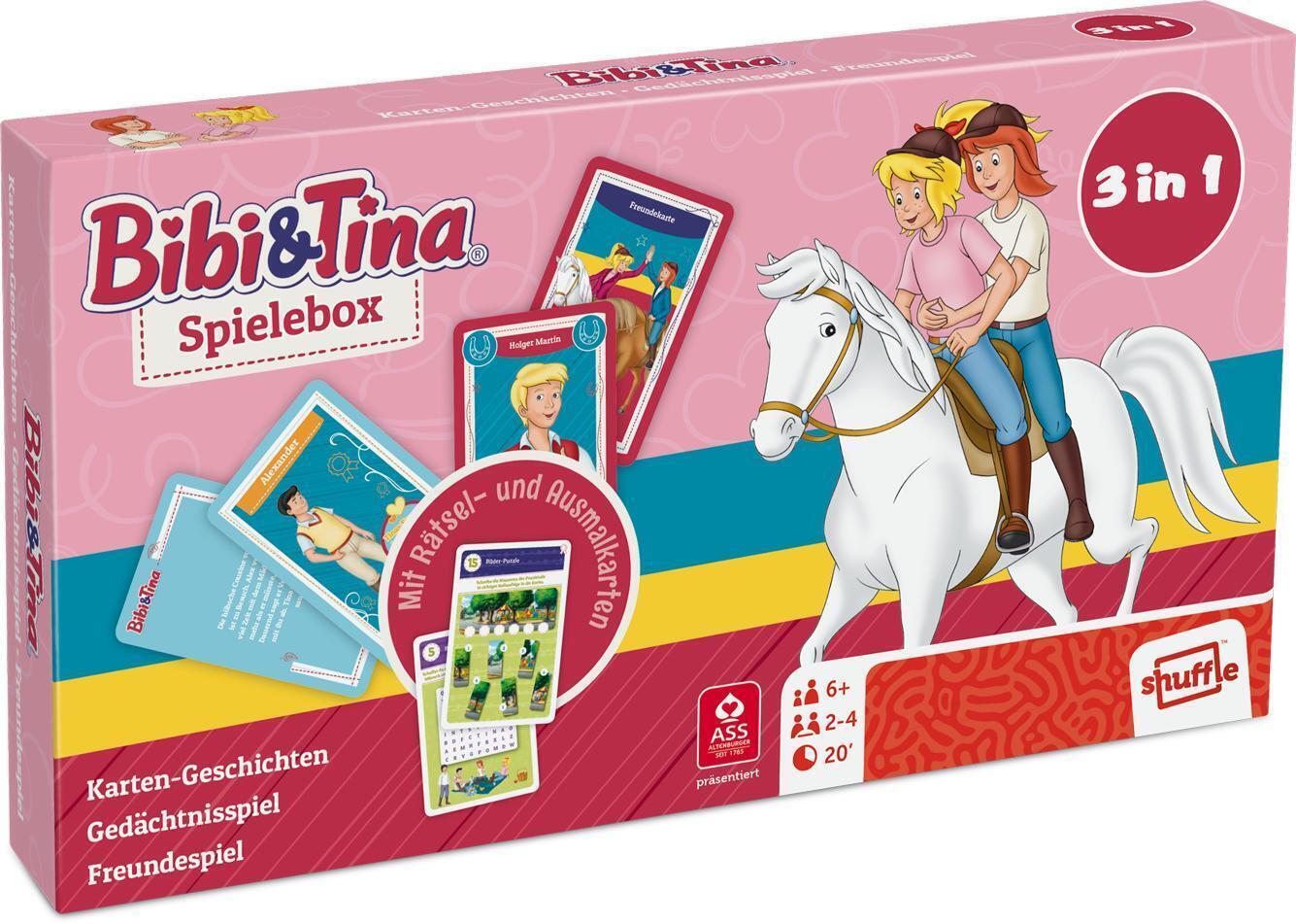 Cover: 4042677052230 | Spielebox - Bibi&Tina® | Spielkartenfabrik Altenburg GmbH | Spiel